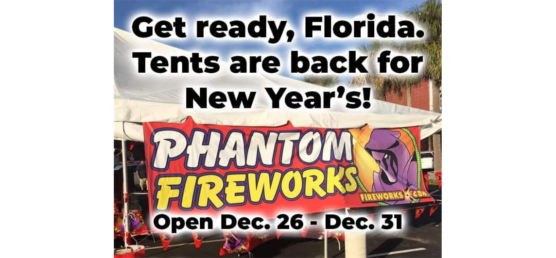 New Years 2024 Triple-S Phantom Fireworks Fundraiser